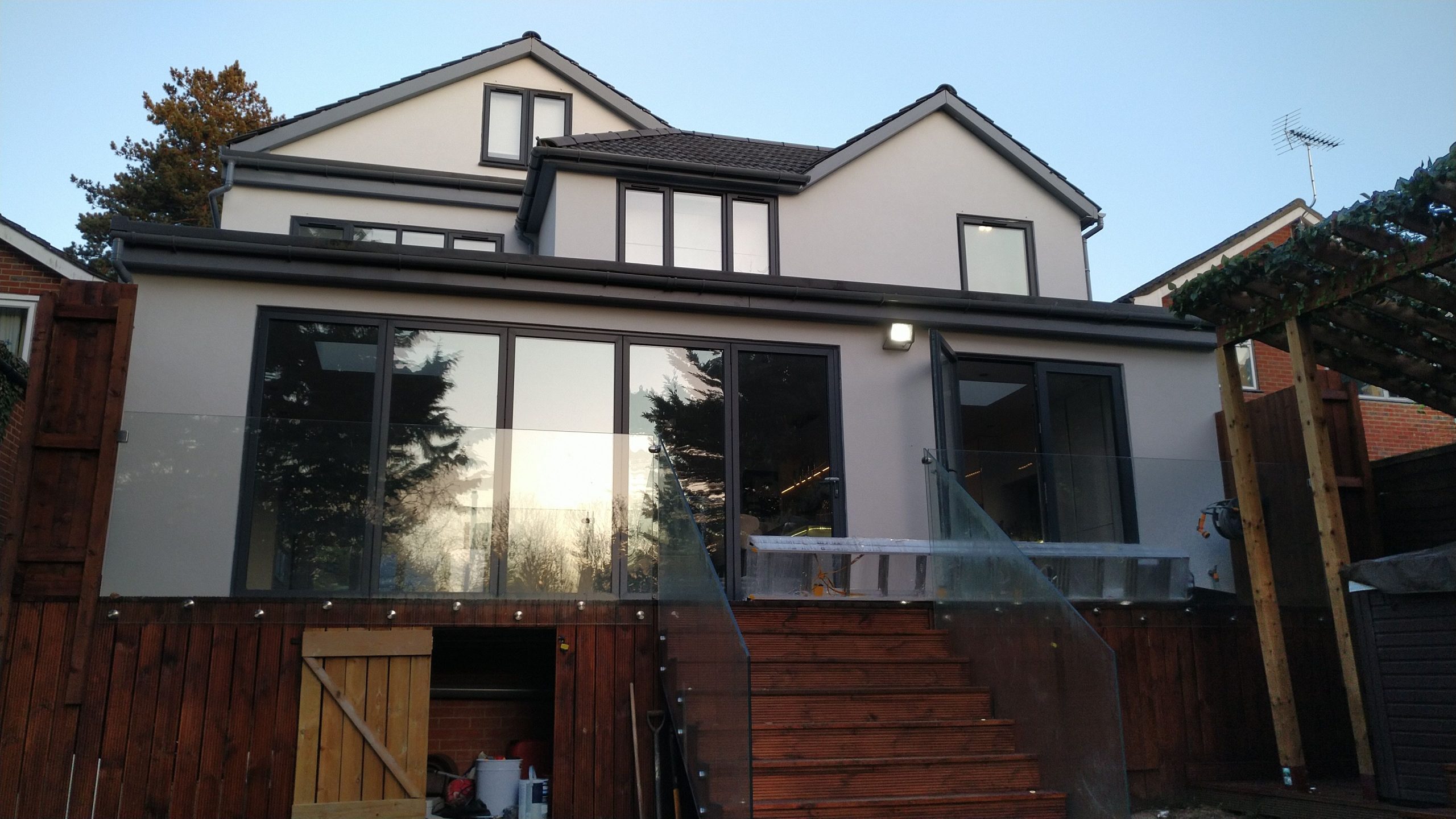 Completed residential building project in Radlett